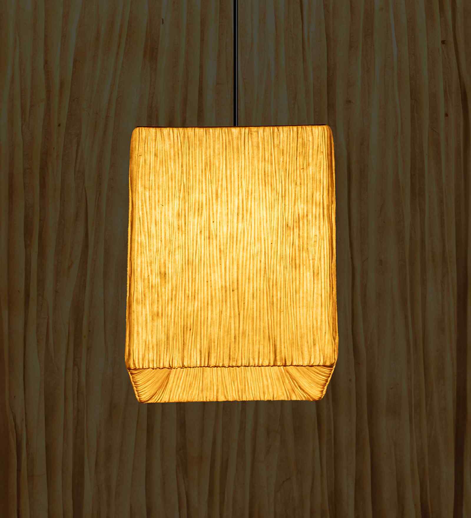 ORONYO-ADHIRA | Handcrafted Pendant Lamp | E27 holder } with Bulb | RIPPL Lighting